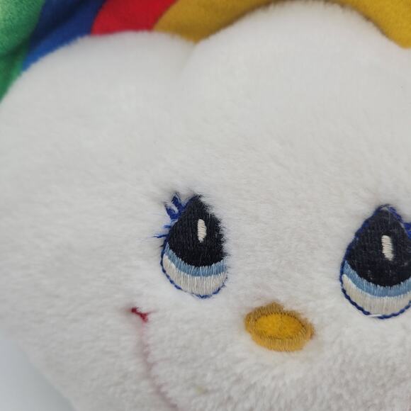 Vintage Rainbow Cloud Plush Music Box Somewhere Over Rainbow Dakin Style Rare - Picture 6 of 10